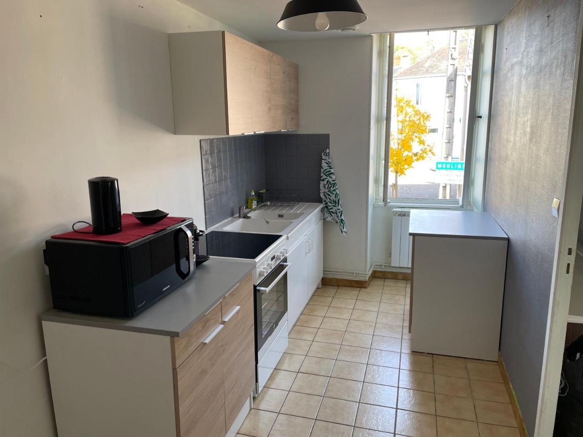 Charmant T2 Au 1Er Dans Residence Avec Parc Arbore Saint-Pierre-le-Moûtier Exterior foto